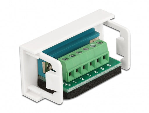 Delock 81349 Easy 45 Module D-Sub 9 Pin Male To 6 Pin Terminal Block