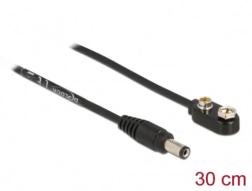 Delock 86697 Dc Power Cable 5.5 X 2.1 Mm Male To Connection For Block Battery