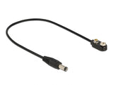 Delock 86697 Dc Power Cable 5.5 X 2.1 Mm Male To Connection For Block Battery