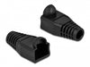 Delock 86722 Strain Relief For Rj45 Plug Black 20 Pieces