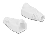 Delock 86724 Strain Relief For Rj45 Plug White 20 Pieces