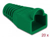 Delock 86726 Strain Relief For Rj45 Plug Green 20 Pieces