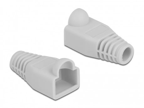 Delock 86727 Strain Relief For Rj45 Plug Grey 20 Pieces