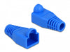 Delock 86728 Strain Relief For Rj45 Plug Blue 20 Pieces