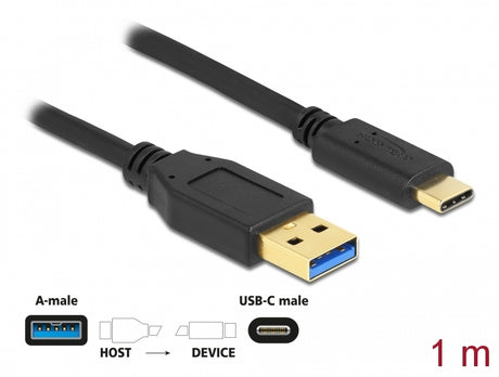 Delock 83870 Superspeed Usb 10 Gbps (Usb 3.2 Gen 2) Cable Type-A To Usb Type-C™