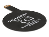 Delock 12707 Nfc 13.56 Mhz Antenna Smt Fpc Round Internal Black Self-Adhesive