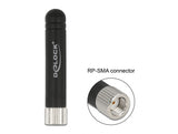 Delock 12714 Wlan 802.11 B/G/N Antenna Rp-Sma Plug 1.7 - 3.7 Db