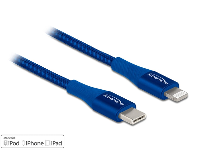 Delock 85416 Data And Charging Cable Usb Type-C™ To Lightning™