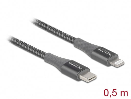 Delock 86630 Data And Charging Cable Usb Type-C™ To Lightning™