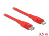 Delock 86633 Data And Charging Cable Usb Type-C™ To Lightning™