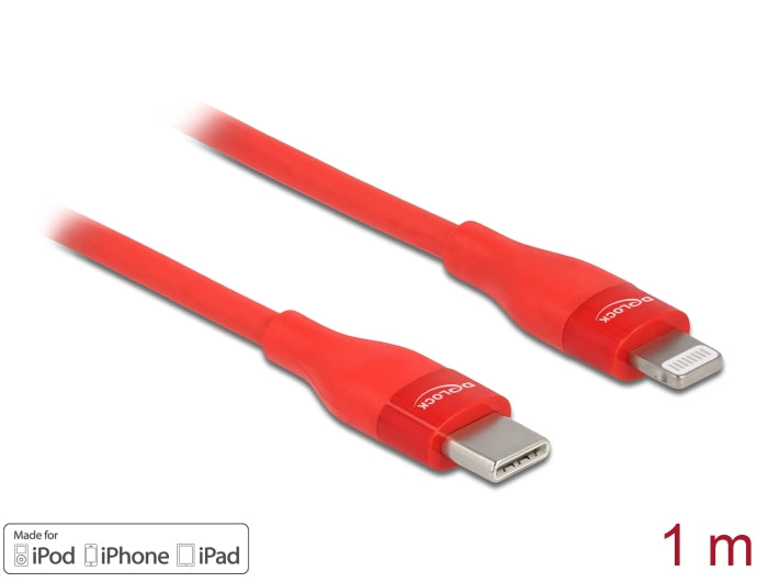 Delock 86634 Data And Charging Cable Usb Type-C™ To Lightning™