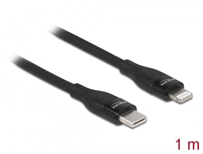 Delock 86637 Data And Charging Cable Usb Type-C™ To Lightning™