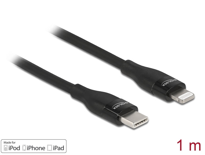 Delock 86637 Data And Charging Cable Usb Type-C™ To Lightning™