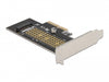 Delock 90047 Pci Express X4 Card To 1 X Internal Nvme M.2 Key M 80 Mm