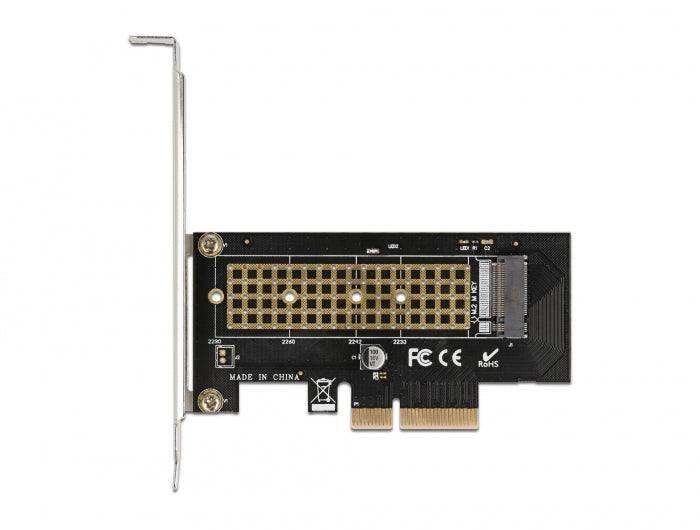 Delock 90047 Pci Express X4 Card To 1 X Internal Nvme M.2 Key M 80 Mm