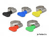 Delock 19460 Butterfly Hose Clamp Set 10 Pieces Assorted Colours