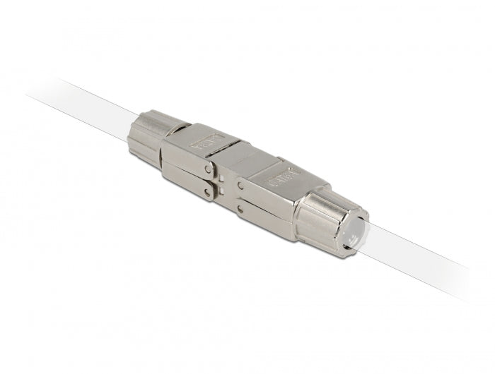 Delock 86976 Coupler For Network Cable Cat.6A Stp Toolfree