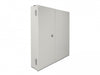 Delock 86837 Fiber Optic Wall Distribution Box With Double Door Grey