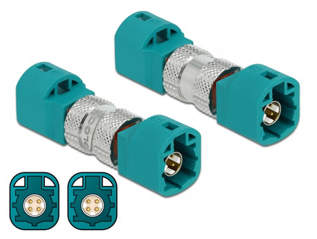 Delock 90339 Adapter Hsd Z Male To Hsd Z Male