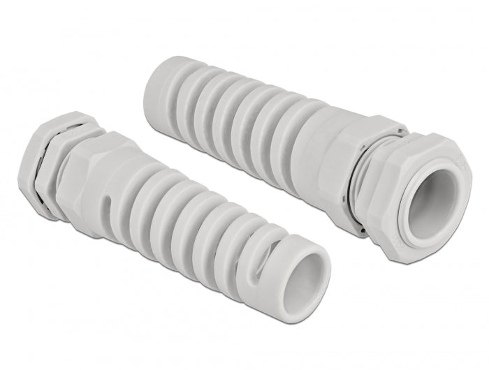 Delock 60350 Cable Gland With Strain Relief Pg21 Grey