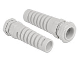 Delock 60350 Cable Gland With Strain Relief Pg21 Grey