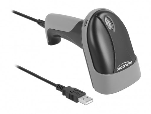 Delock 90279 Usb Barcode Scanner 1D With Connection Cable - Line Scanner