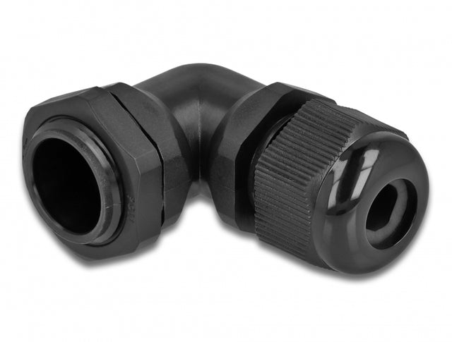 Delock 60296 Cable Gland 90° Angled Pg11 Black