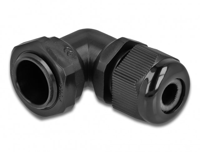 Delock 60298 Cable Gland 90° Angled Pg13.5 Black