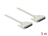 Delock 86880 Serial Cable D-Sub 37 Male To Male 3 M