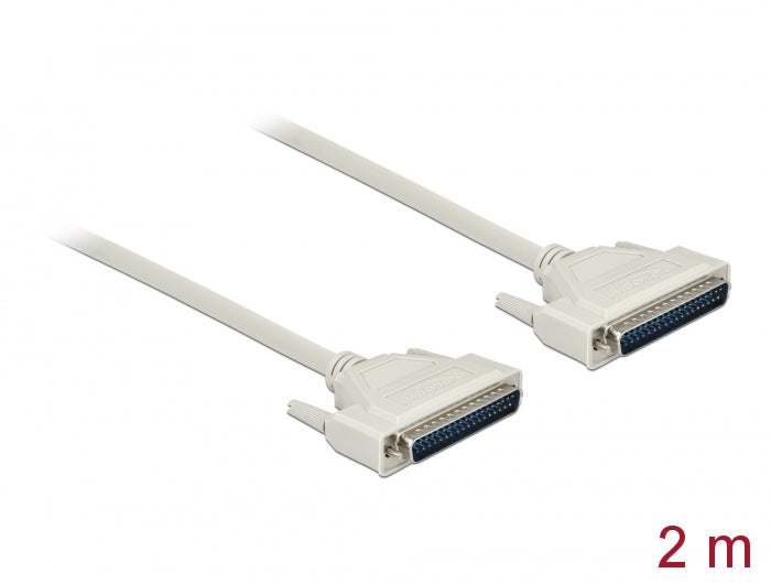 Delock 86879 Serial Cable D-Sub 37 Male To Male 2 M