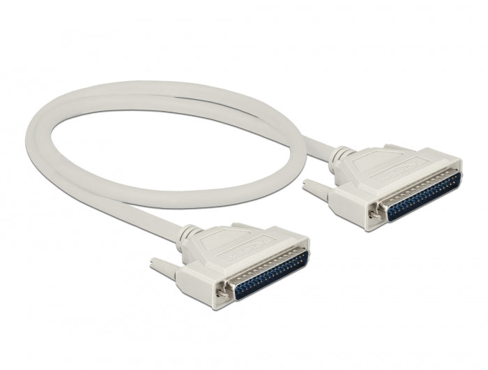 Delock 86911 Serial Cable D-Sub 37 Male To Male 0.5 M