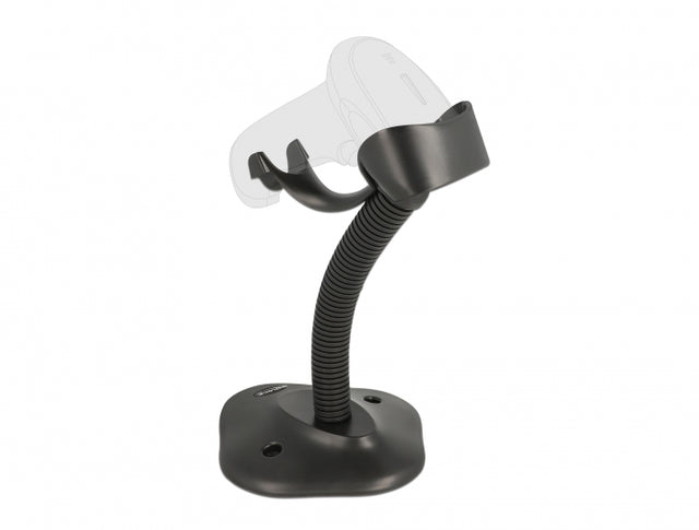 Delock 90555 Barcode Scanner Stand With Holder Flexible Black