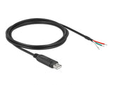 Delock 90428 Adapter Cable Usb 2.0 Type-A To Serial Rs-232