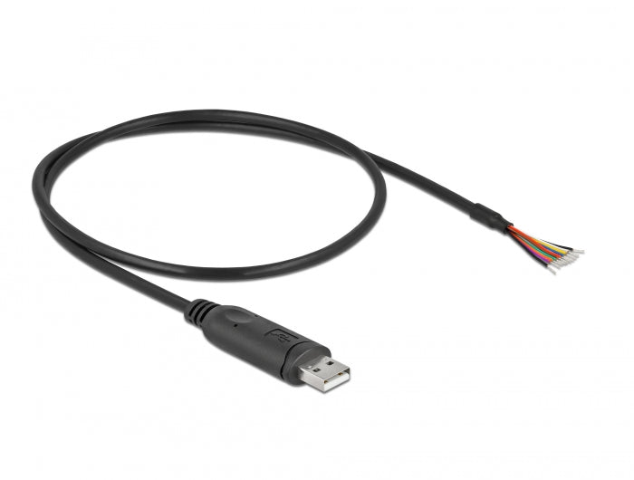 Delock 90415 Adapter Cable Usb 2.0 Type-A To Serial Rs-232