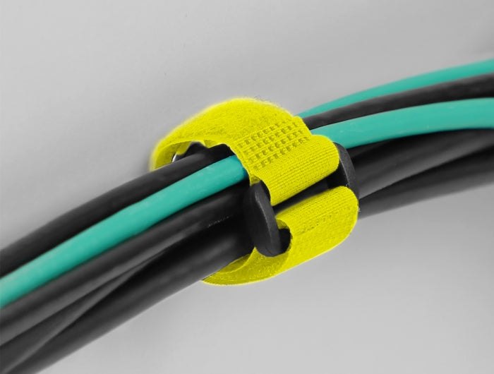 Delock 19540 Hook-And-Loop Cable Tie With Loop And Fastening Eyelet