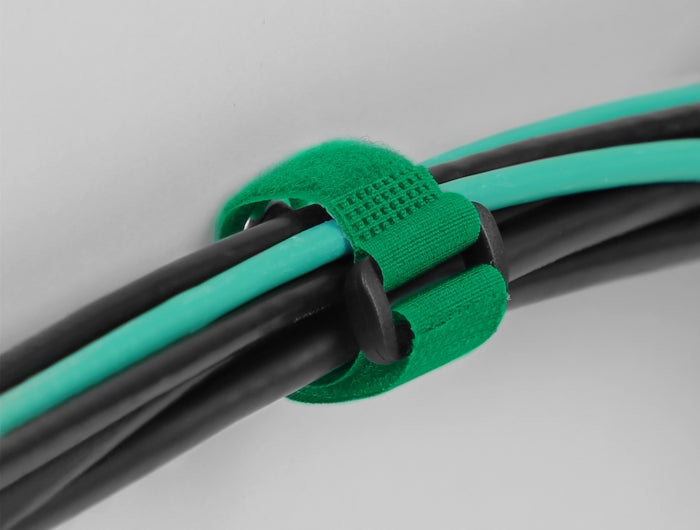 Delock 19541 Hook-And-Loop Cable Tie With Loop And Fastening Eyelet