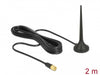 Delock 12416 Lte / Gsm / Umts Antenna Sma Plug 3 Dbi Fixed Omnidirectional