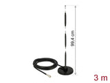 Delock 12432 Gsm Antenna Sma Plug 7 Dbi Fixed Omnidirectional With Base