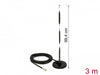 Delock 12432 Gsm Antenna Sma Plug 7 Dbi Fixed Omnidirectional With Base