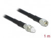 Delock 12437 Antenna Cable Fme Jack > Sma Plug Rg-58 1 M