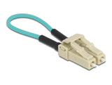 Delock 86931 Optical Fiber Loopback Adapter Lc / Om3 Multi-Mode Beige