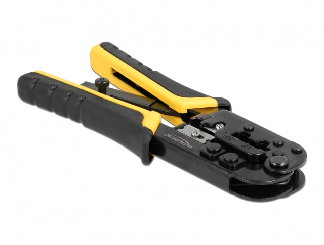 Delock 90520 Universal Crimping Tool With Wire Stripper