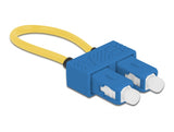 Delock 86920 Optical Fiber Loopback Adapter Sc / Upc Singlemode Blue