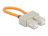 Delock 86921 Optical Fiber Loopback Adapter Sc / Om1 Multi-Mode Beige