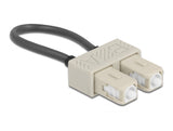 Delock 86922 Optical Fiber Loopback Adapter Sc / Om2 Multi-Mode Beige