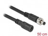 Delock 86570 Dc Extension Cable 5.5 X 2.1 Mm Male To Female Screwable