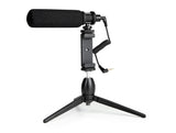 Delock 66582 Vlog Shotgun Microphone Set For Smartphones And Dslr Cameras