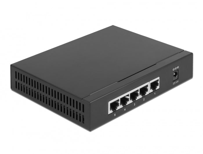 Delock 87781 2.5 Gigabit Ethernet Switch 5 Port