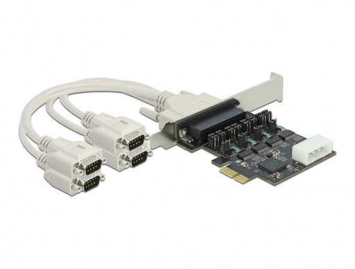 Delock 89895 Pci Express X1 Card To 4 X Serial Rs-232