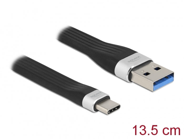 Delock 85771 Usb 3.2 Gen 1 Fpc Flat Ribbon Cable Usb Type-A To Usb Type-C™